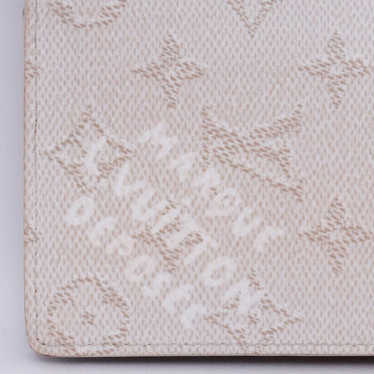 Louis Vuitton Portefeuille Brazza Wallet White Size F