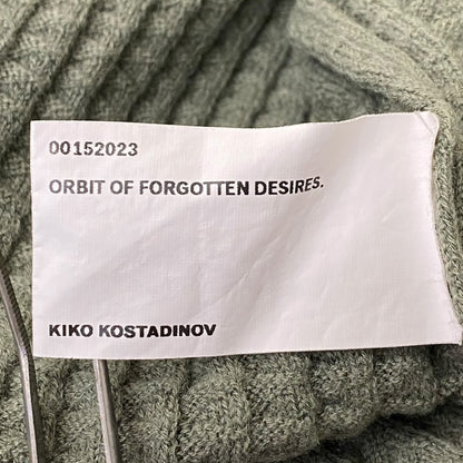 KIKO KOSTADINOV 23AW Sorelle Jumper Knit Green Size 48