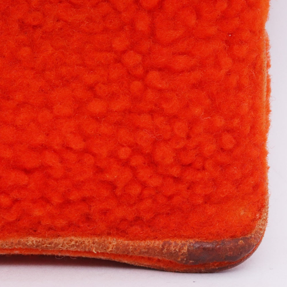 CHROME HEARTS Dagger Zip Change Purse Orange Size F
