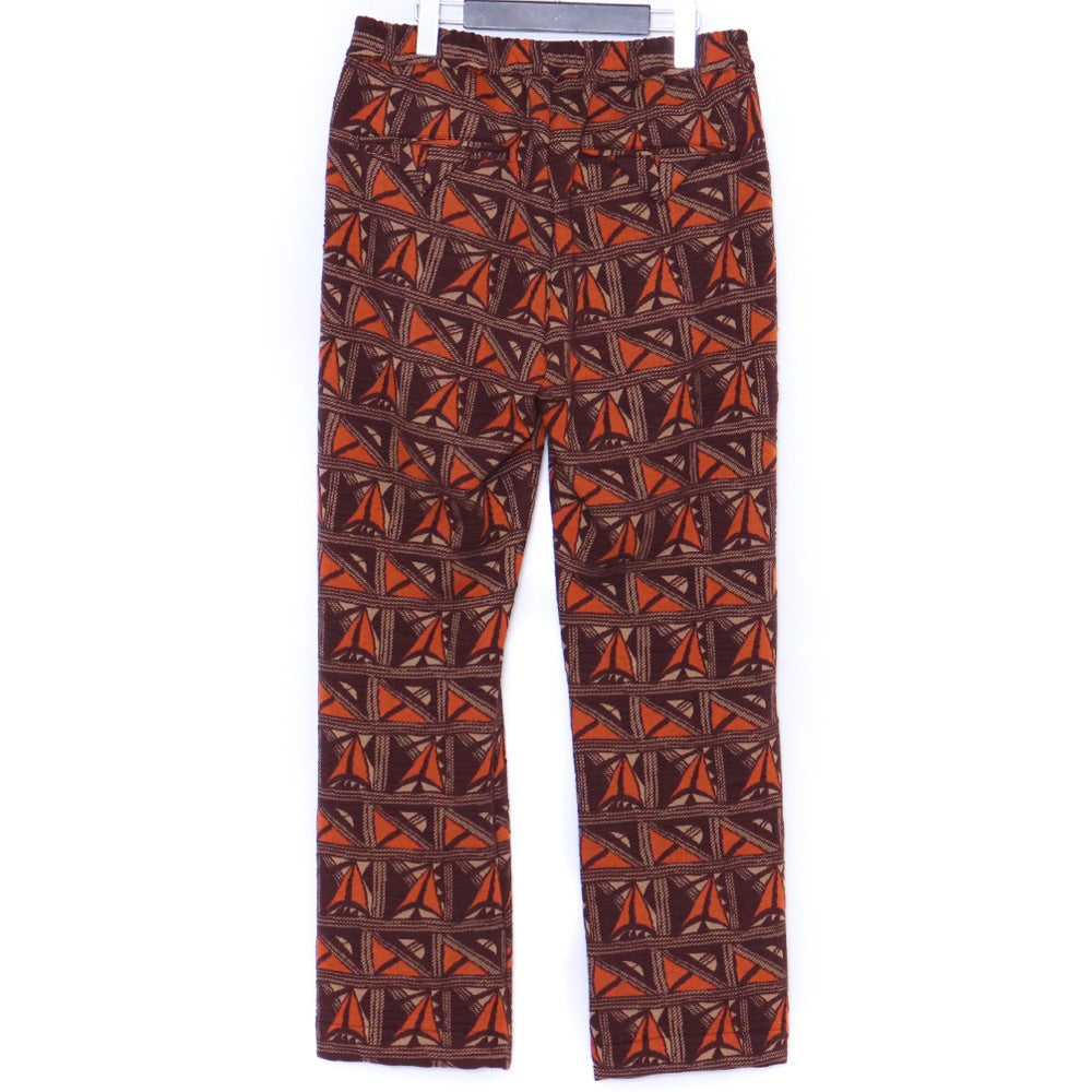 SASQUATCHFABRIX. 25SS Bootcut Track Pants Dark Brown Size M