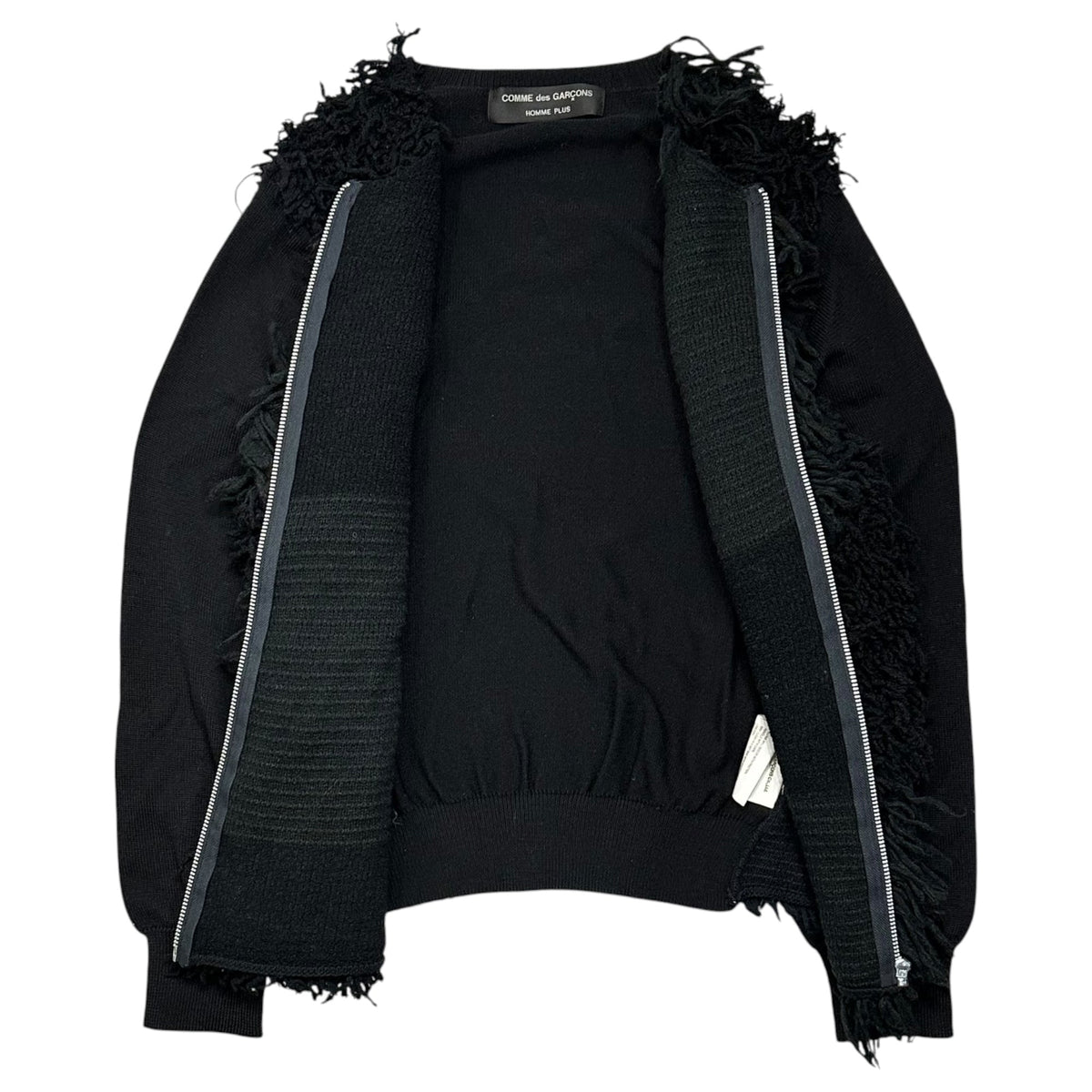 COMME des GARCONS HOMME PLUS 02AW Zip Cardigan Size M