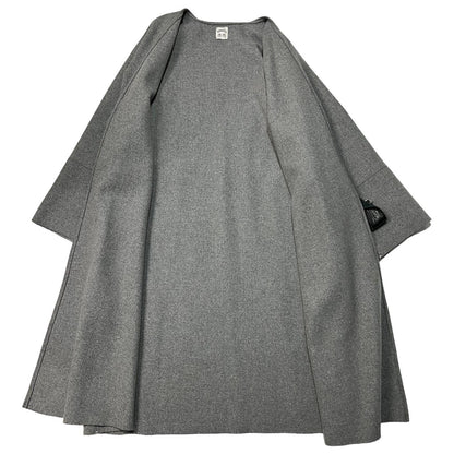 SUNSEA 14AW No Hood Jedi Coat Grey Black Size SIZE 2