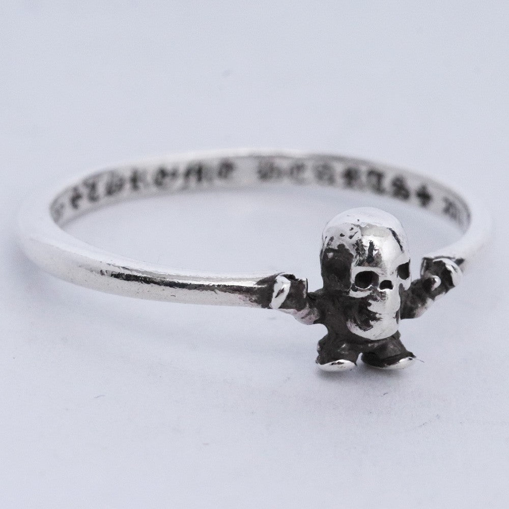 CHROME HEARTS BUBBLGM FOTI Ring Silver Size ONE SIZE