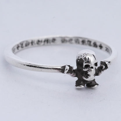 CHROME HEARTS BUBBLGM FOTI Ring Silver Size ONE SIZE