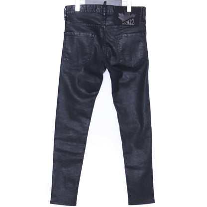 Dsquared2 COOL GUY JEAN Coated Skinny Black 22AW Size 44