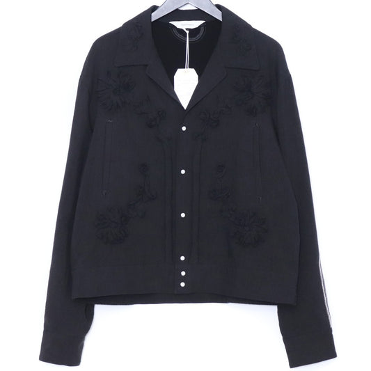 SASQUATCHFABRIX. 25SS WESTERN FLOWERS Jacket Black Size L