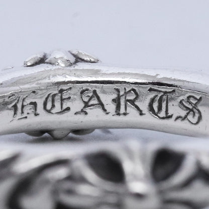 CHROME HEARTS SBT Band Ring Silver Size JP 12