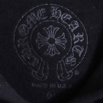 CHROME HEARTS Tokyo Ltd Back Horseshoe Hoodie Black Size M