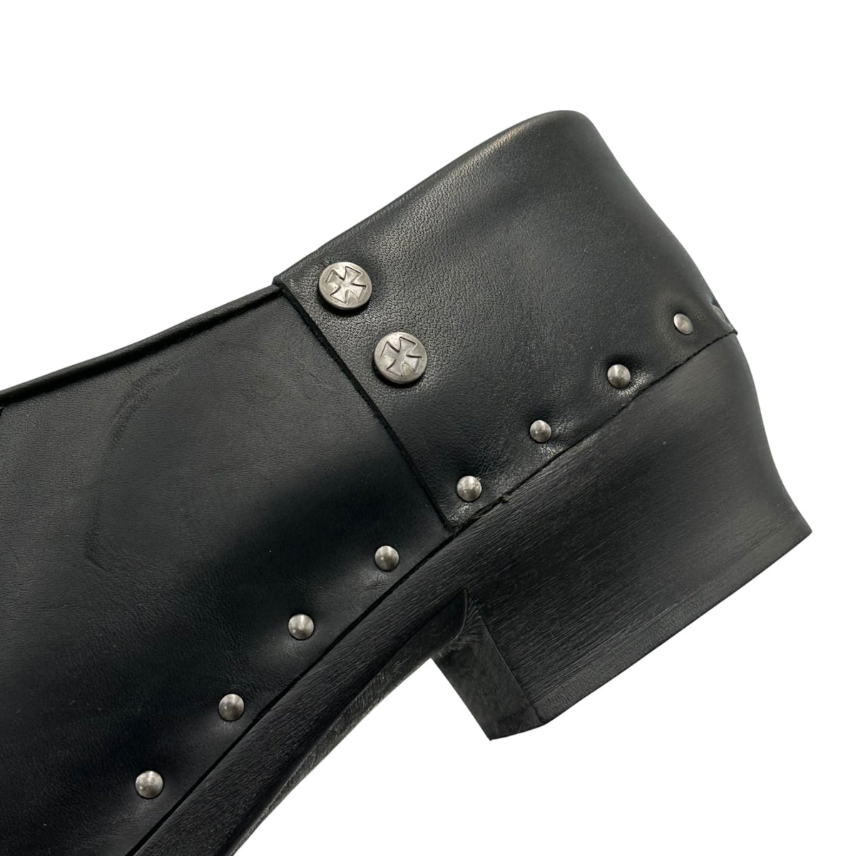 ENFANTS RICHES DEPRIMES Studded Clogs Black Loafers Size EU 40