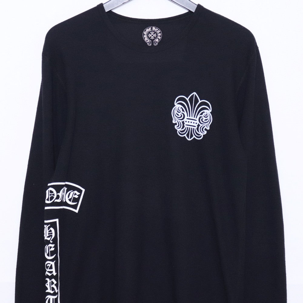 CHROME HEARTS OLD BS Flare Side T-Bar Tee Black Size L