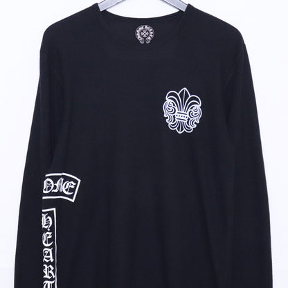 CHROME HEARTS OLD BS Flare Side T-Bar Tee Black Size L