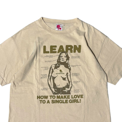 Syndrome. 00s "How To Make Love" USA Made T-Shirt Size M