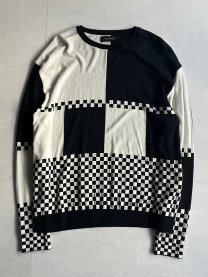 Vintage Vinal Archive Knit Sweater Multi Size M