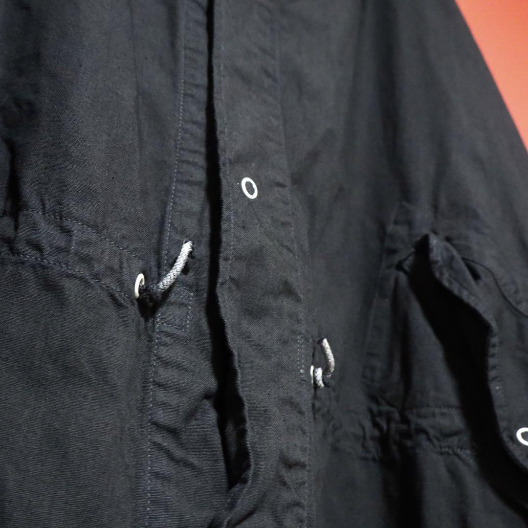 Vintage U.S. Army Black Snow Camo Parka Size LARGE