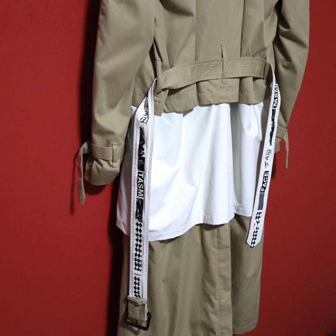FACETASM 17AW Reconstructed Layered Trench Coat Size 4