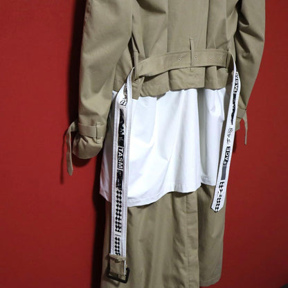 FACETASM 17AW Reconstructed Layered Trench Coat Size 4