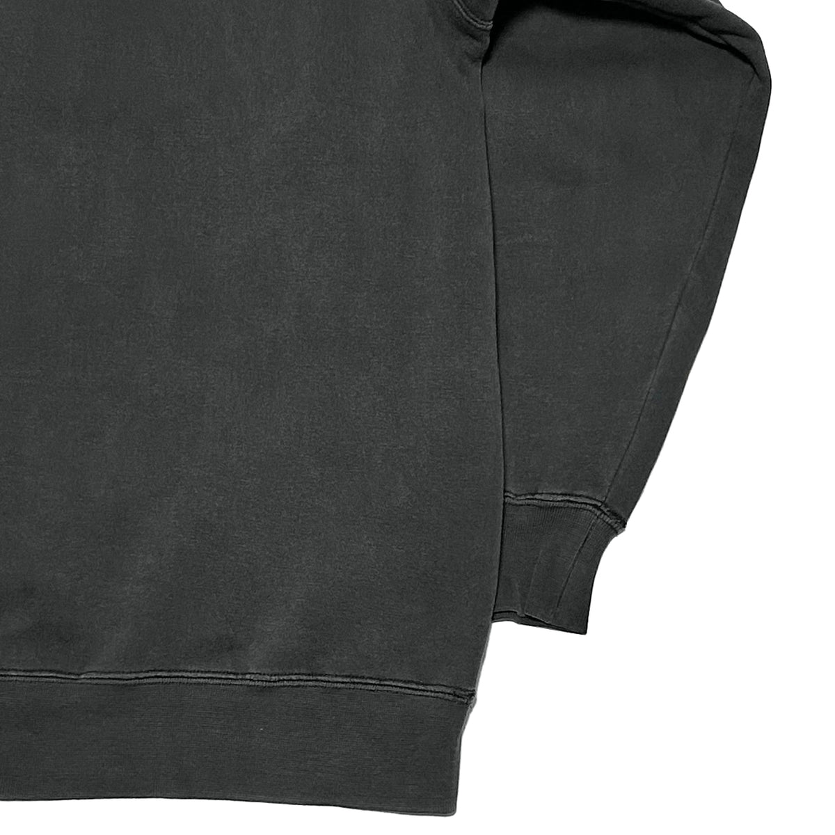 STUSSY 2000s Faded Logo Hoodie Black Size S
