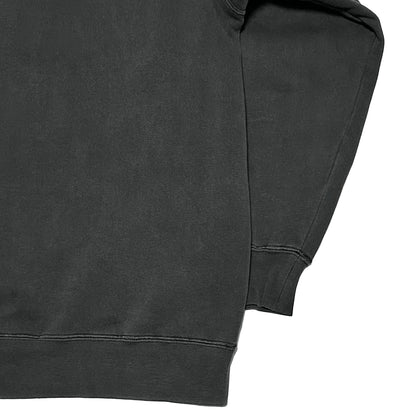 STUSSY 2000s Faded Logo Hoodie Black Size S