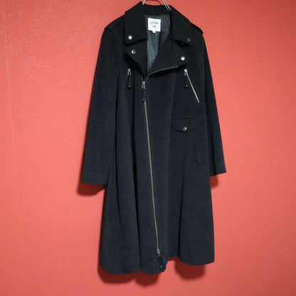 Jean Paul GAULTIER FEMME 90s Sleeve Zip Long Coat Size 40