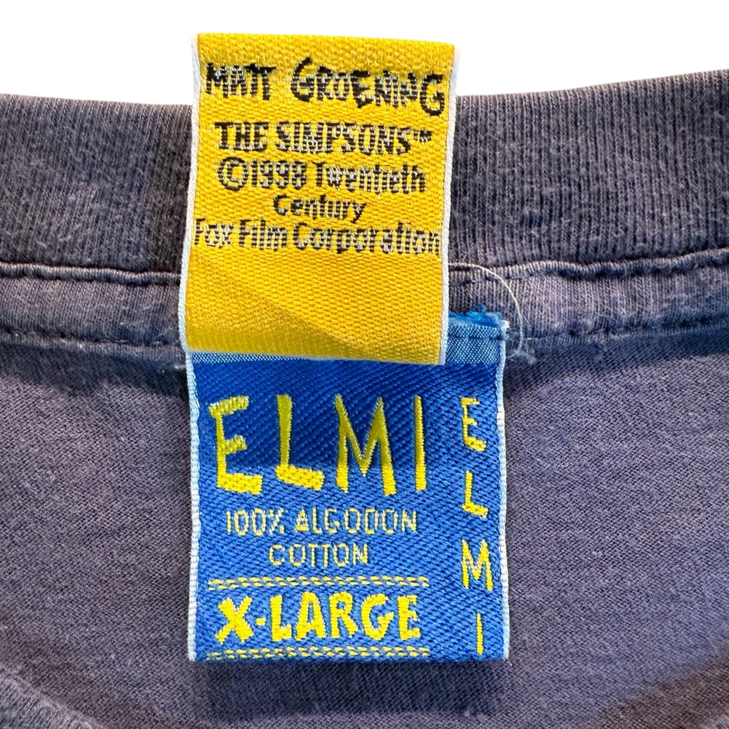 SIMPSONS TITANIC T-Shirt Size XL