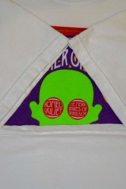 SHAKESPEARE FES summer of love 90s T-Shirt White