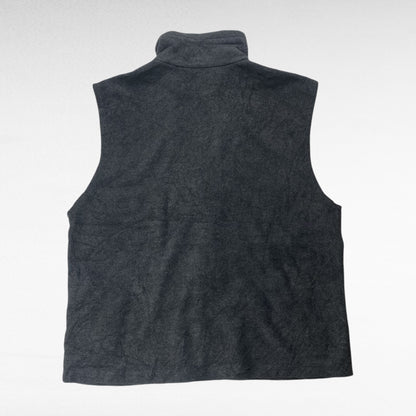 Columbia 00s Zip Up Fleece Vest Gray Size L