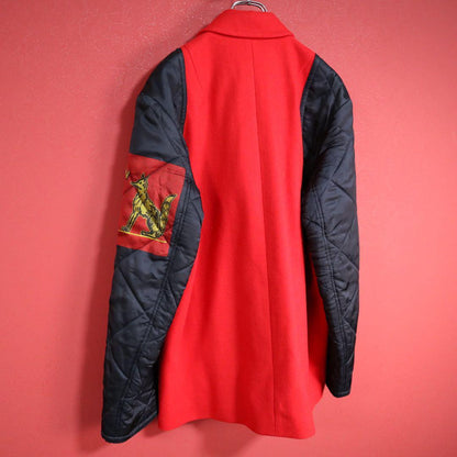 Dries Van Noten 17AW Golden Fox Sleeve Panel Coat Size M