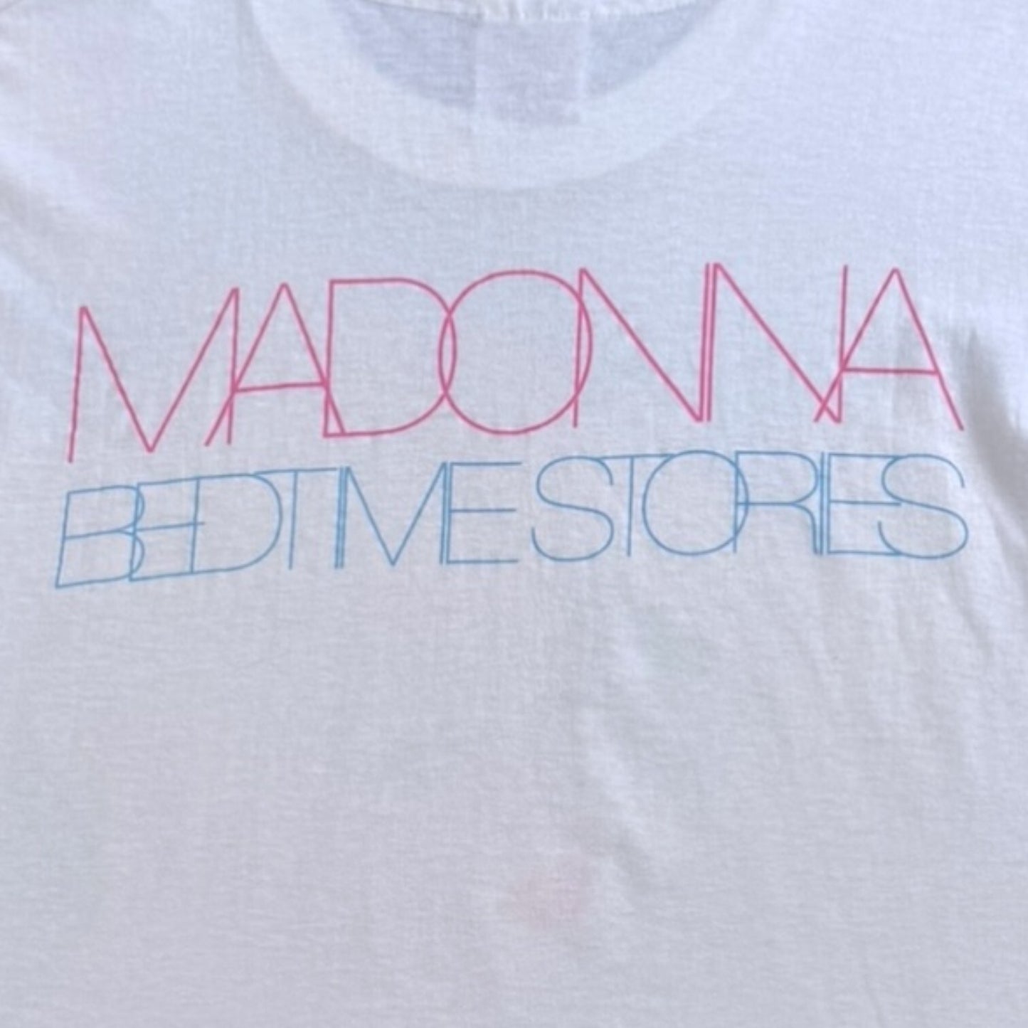 MADONNA 90s BEDTIME STORES T-Shirt Size L