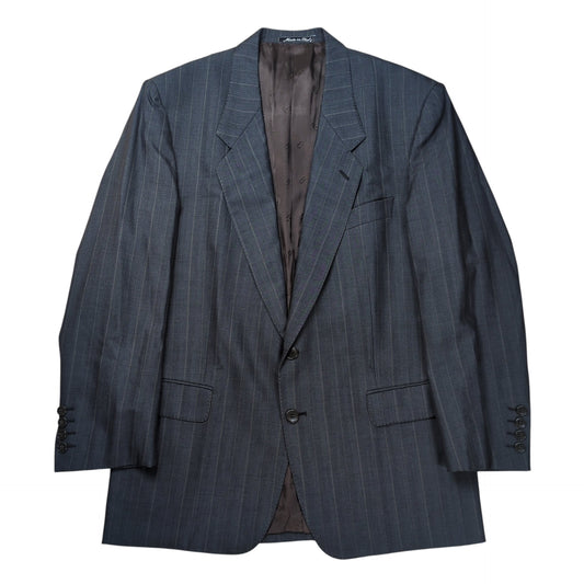 Christian Dior MONSIEUR Gray Virgin Wool 2B Jacket
