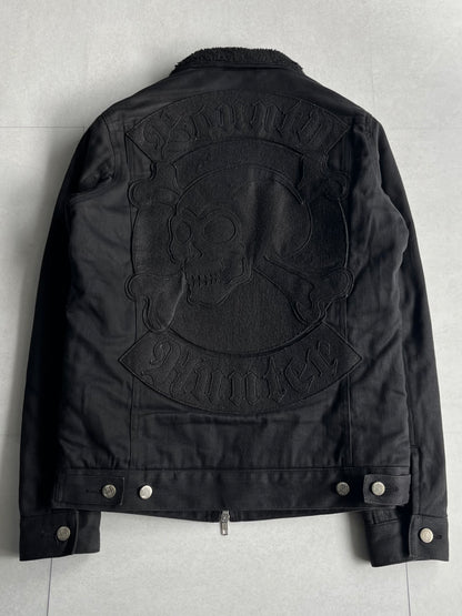 Bounty Hunter skull boa jacket Size M