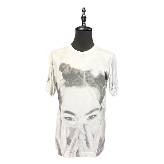 Bjork Debut Monochrome Face "it takes courage" Size L