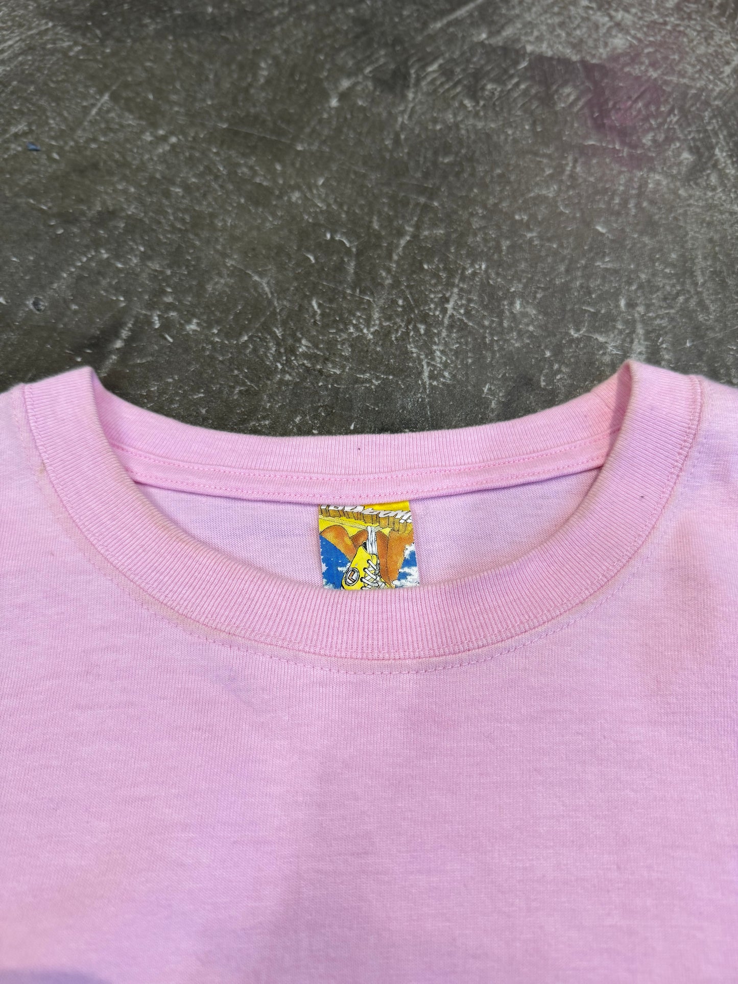 PHENOMENON Pink Cotton T-Shirt Size L