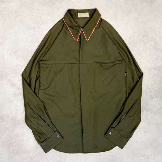Undercover 98SS Guevara Period Olive Nylon Blend