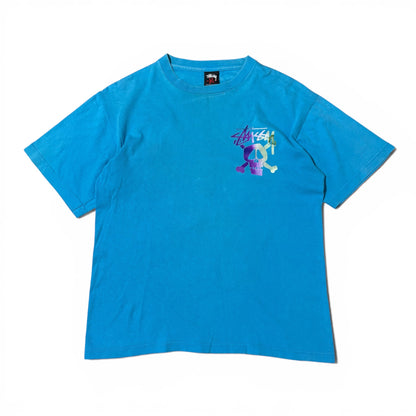 Vintage Stussy 00s London Exclusive Tie-Dye Skull Size M