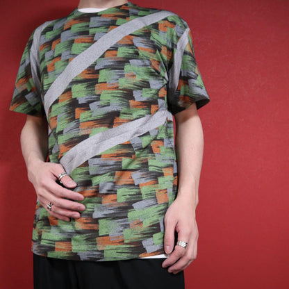 Issey Miyake Asymmetric Diagonal Pleated Pattern Size M