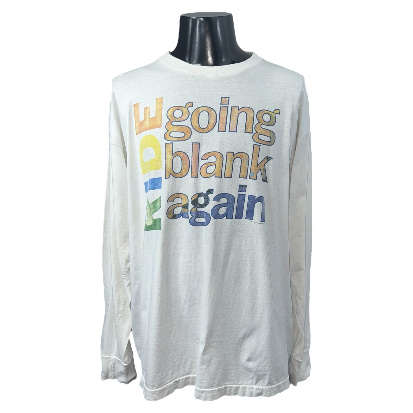RIDE 90s Going Blank Again T-Shirt Size XL