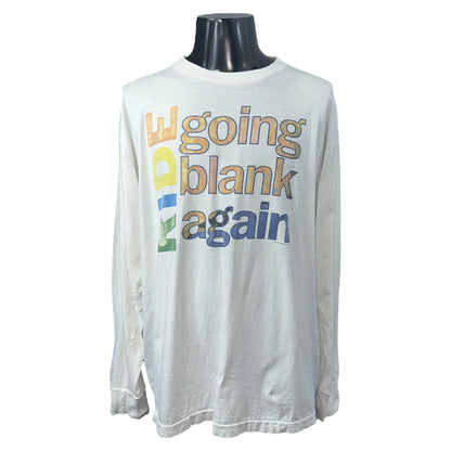 RIDE 90s Going Blank Again T-Shirt Size XL