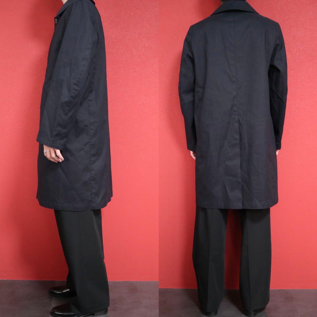 Mackintosh Dunkeld Rubberized Balmacaan Coat Long Size M
