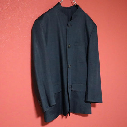 ISSEY MIYAKE 93SS Mao Collar Linen Oversized Blazer Size S