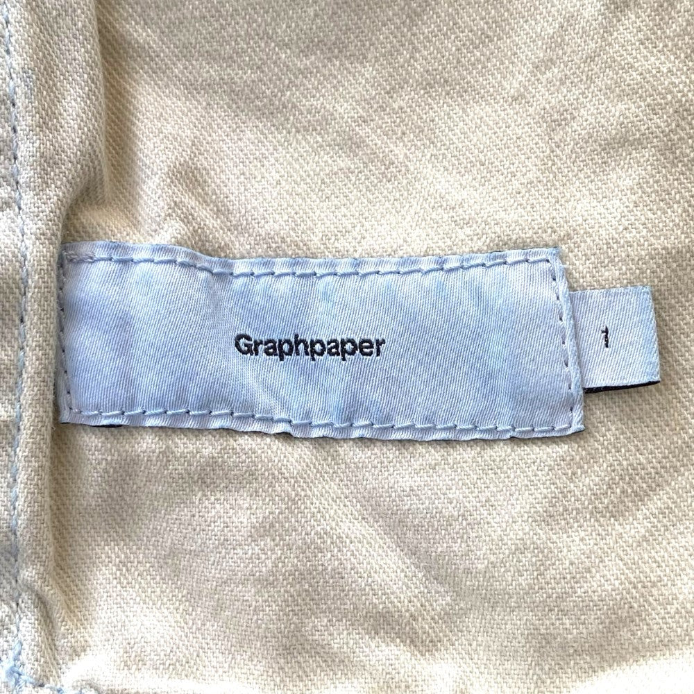 Graphpaper 24AW Salvage Denim Belted Jeans Size 1