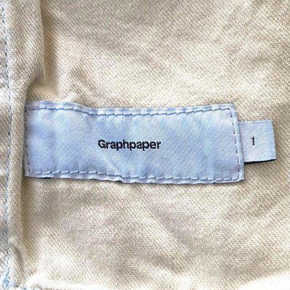 Graphpaper 24AW Salvage Denim Belted Jeans Size 1