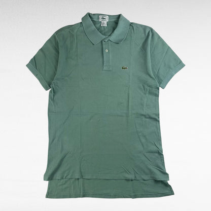 IZOD LACOSTE 80s Short Sleeve Polo Shirt Size L