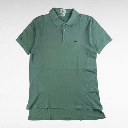 IZOD LACOSTE 80s Short Sleeve Polo Shirt Size L