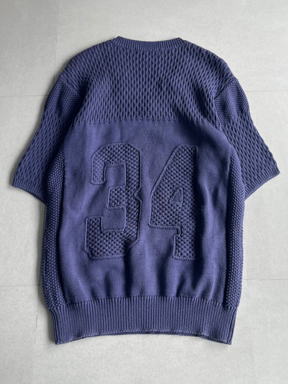 PHENOMENON 14ss Number Cotton Knit Purple Size L
