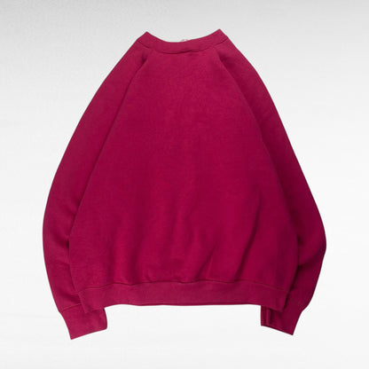 Fruit Of The Loom 90s Sweatshirt Pink Size L