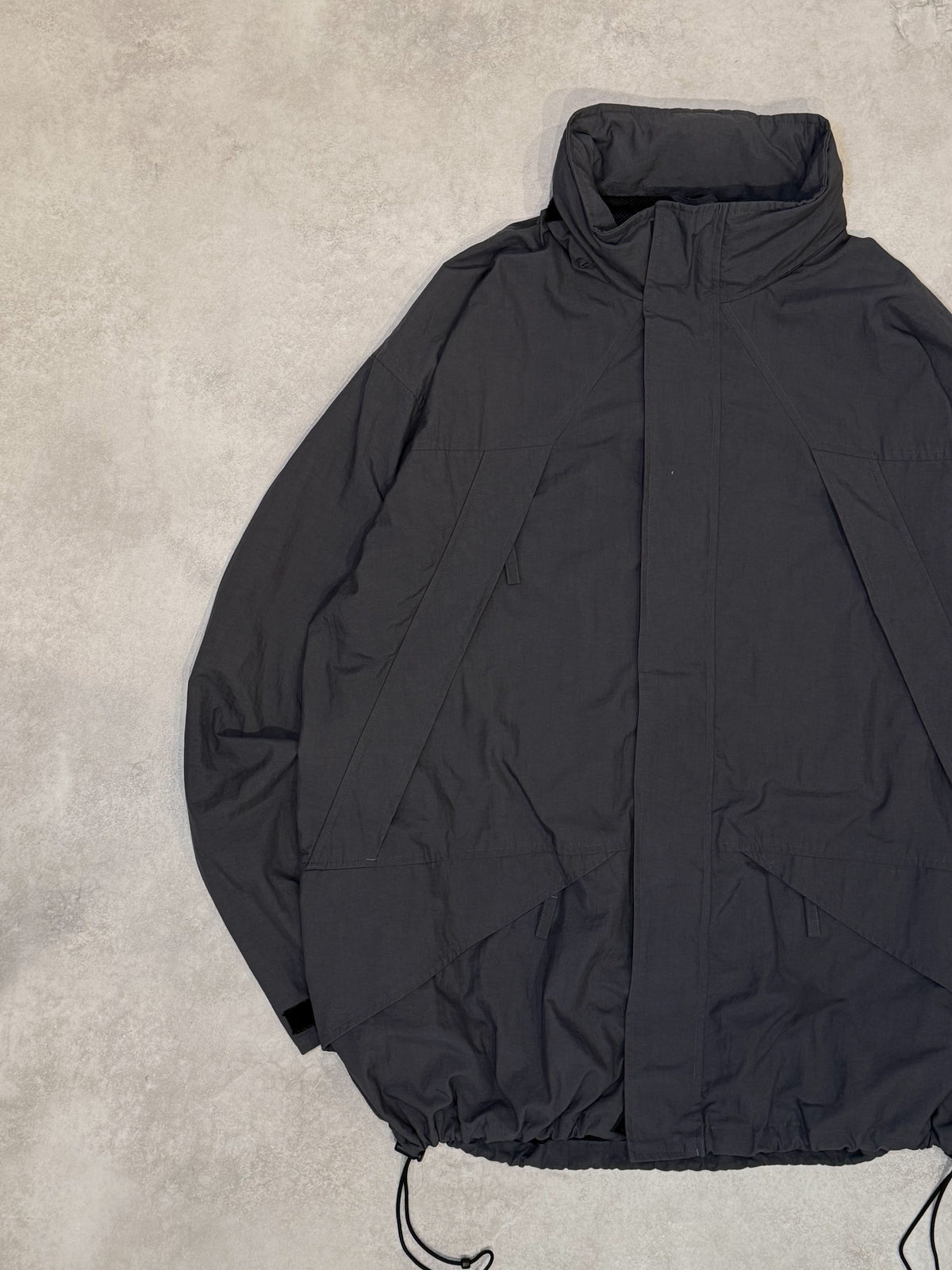 LANDS’END 90s Military Nylon Charcoal Size L