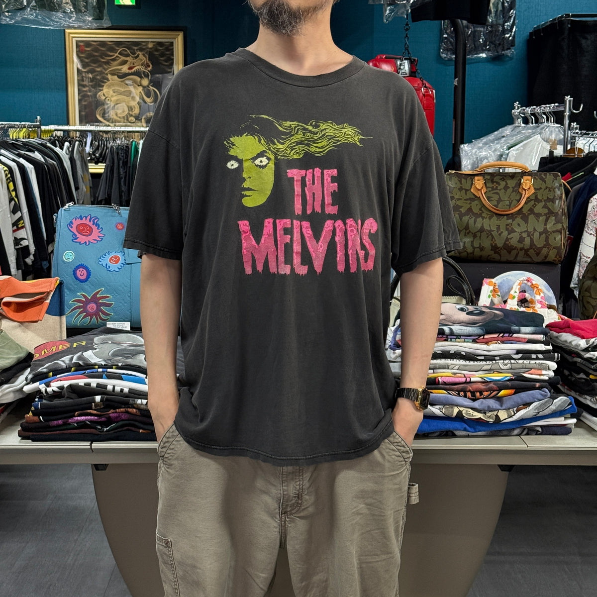THE MELVINS "MAGGOT BOOTLICKER Vintage T-Shirt Size XL