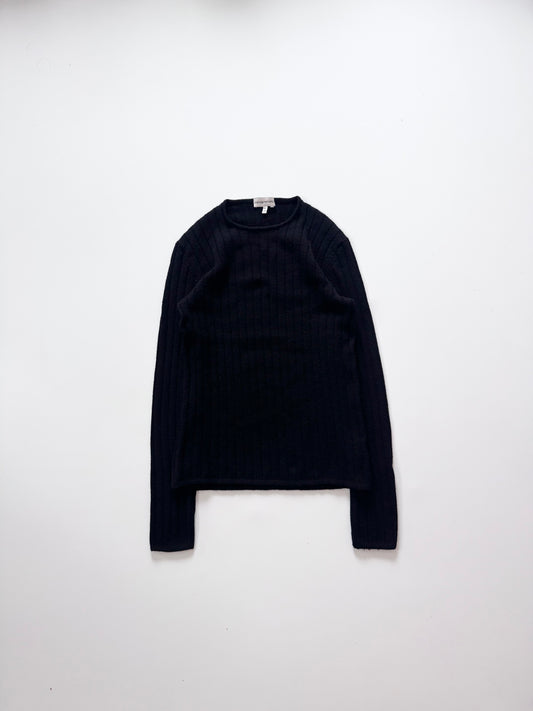 Emporio Armani Black Long Sleeve Shirt Size XS
