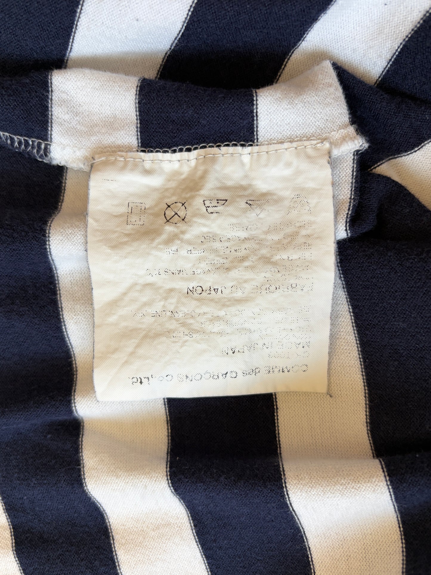 Japanese Brand CdG Long Sleeve Shirt Multi Size XS