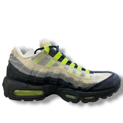 DENHAM NIKE AIR MAX 95 VOLT Yellow Sneakers Size 26.5cm